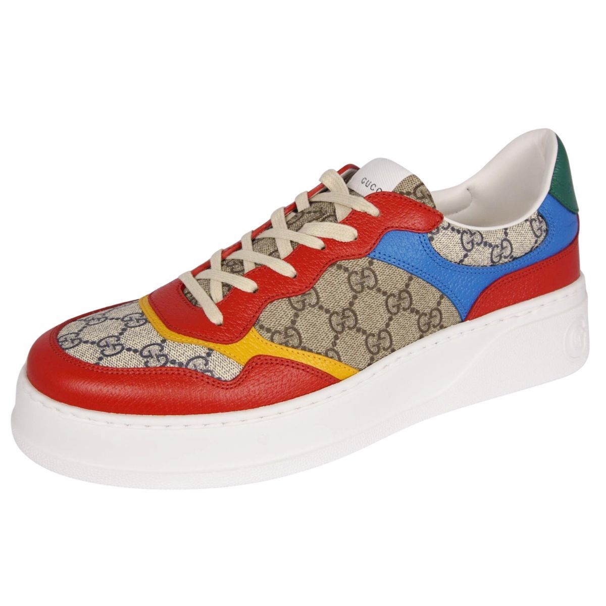 ♥ グッチ GUCCI スニーカー ローカット GGスプリーム レザー シュ