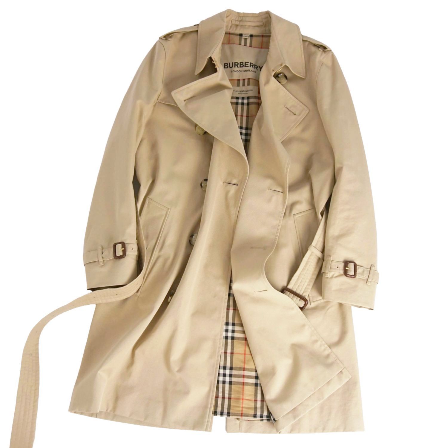 美品バーバリー 極美品 バーバリー BURBERRY THE KENSINGTON 
