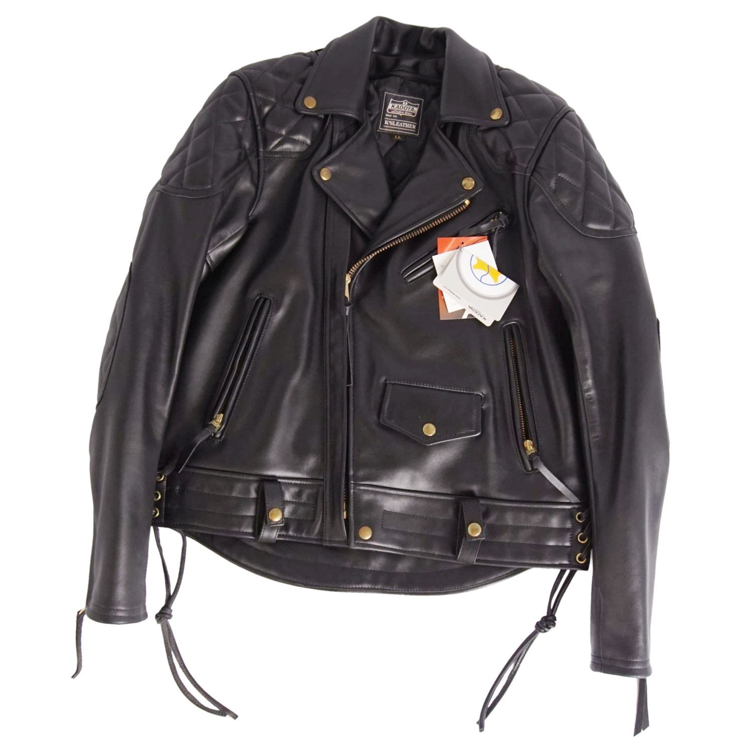♥ カドヤ KADOYA FPW-EVO ライダースジャケット レザージャケ