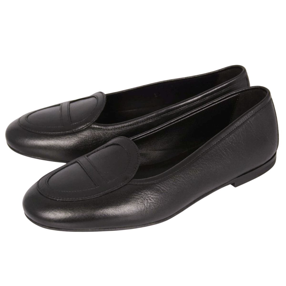 未使用 エルメス HERMES ローファー 2024 モカシン ジュリア シェー