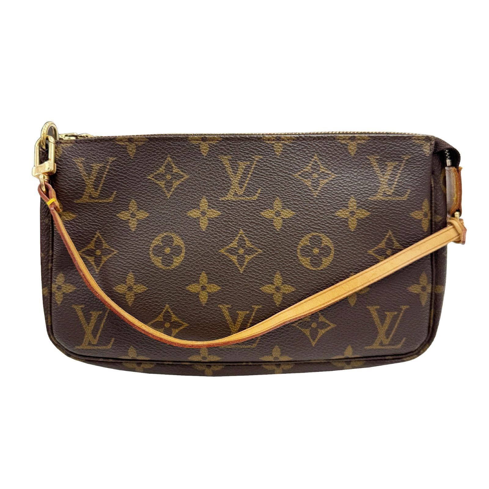 LOUIS VUITTON ルイ ヴィトン ポシェット アクセソワール M 40712 AR 0050 ショルダーバッグ ポーチ アクセサリーポーチ モノグラム ブラウン レディース お洒落 お出掛け 肩掛け ブランドギャラリー