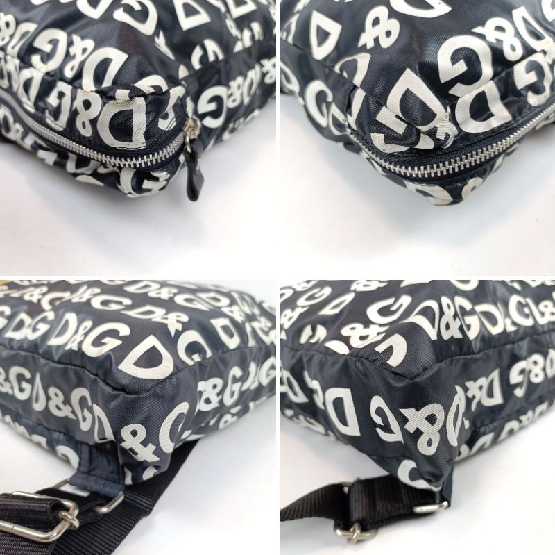 DOLCE & GABBANA ドルチェ&ガッバーナ ロゴ総柄 ナイロンリュック