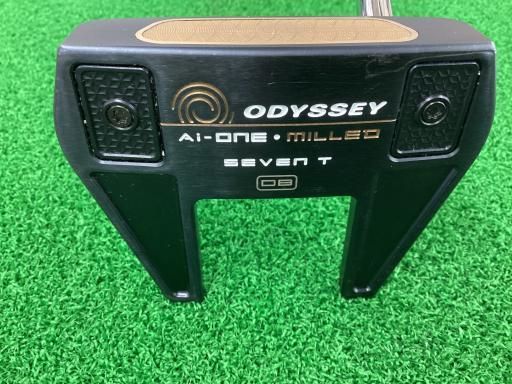 オデッセイ Ai-ONE MILLED SEVEN T DB 34インチ パター PT STROKE LAB 90 スチール フレックスその他 メンズ 男性用 右利き 右用 Cランク ゴルフクラブ