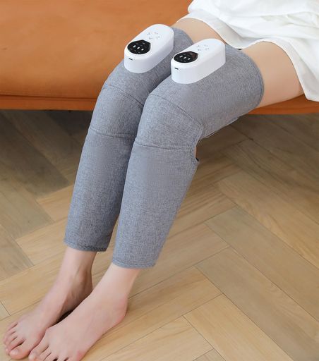 ふくらはぎケア膝太もも脚ケア温熱ケアエアーレッグケアふくらはぎリラックス空気圧コードレスUSB充電式3モード3段階強度3段階温度サイズ幅調整可男女兼用 入り