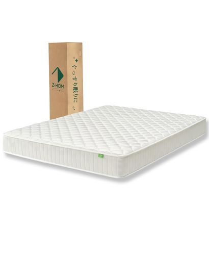 Z-HOMマットレスシングルやや硬め 厚20 cmコイルマットレス高反発高密度独立ポケットコイル 体圧分散通気恒温ベッドマットレス寝返りサポート スプリング通気性静音底付き感無し…