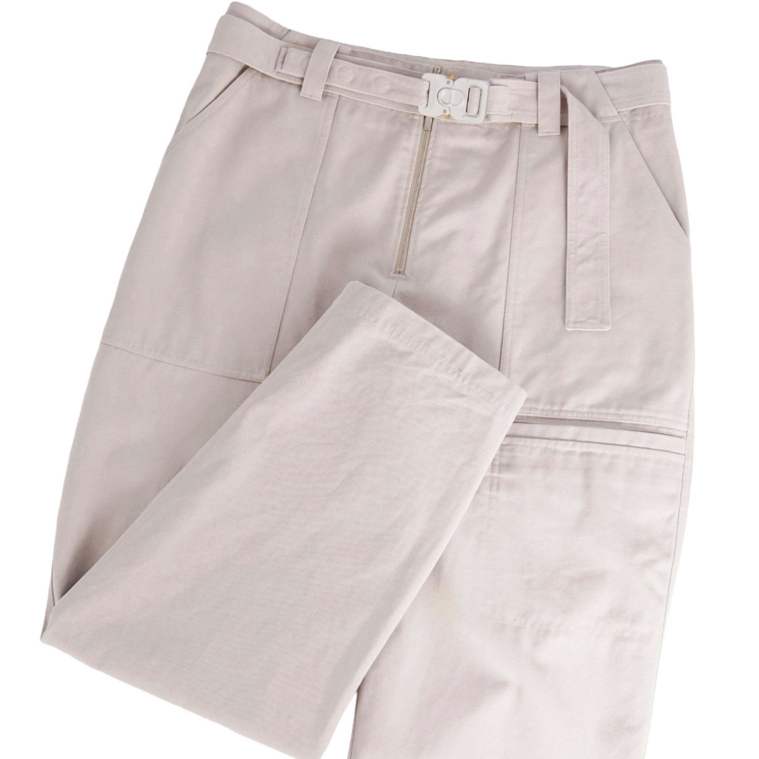 極美品 ディオール DIOR 22AW ローラーコースターベルト チノパンツ ワ