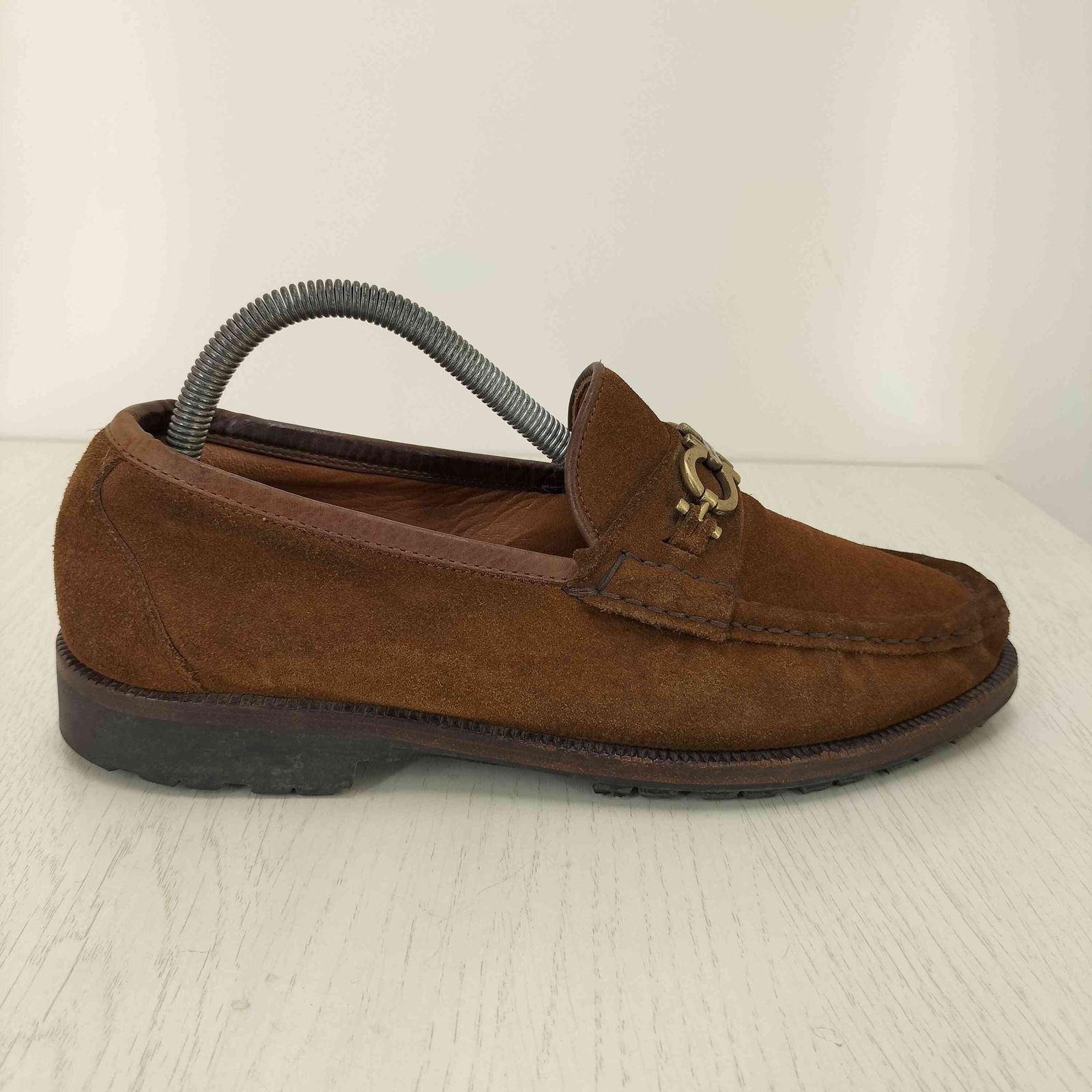 サルヴァトーレフェラガモ Salvatore Ferragamo ガンチーニ スエード