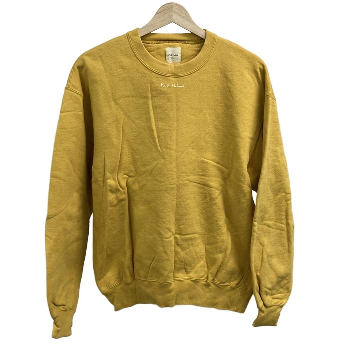 KarlHelmut カールヘルム トレーナー メンズ イエロー