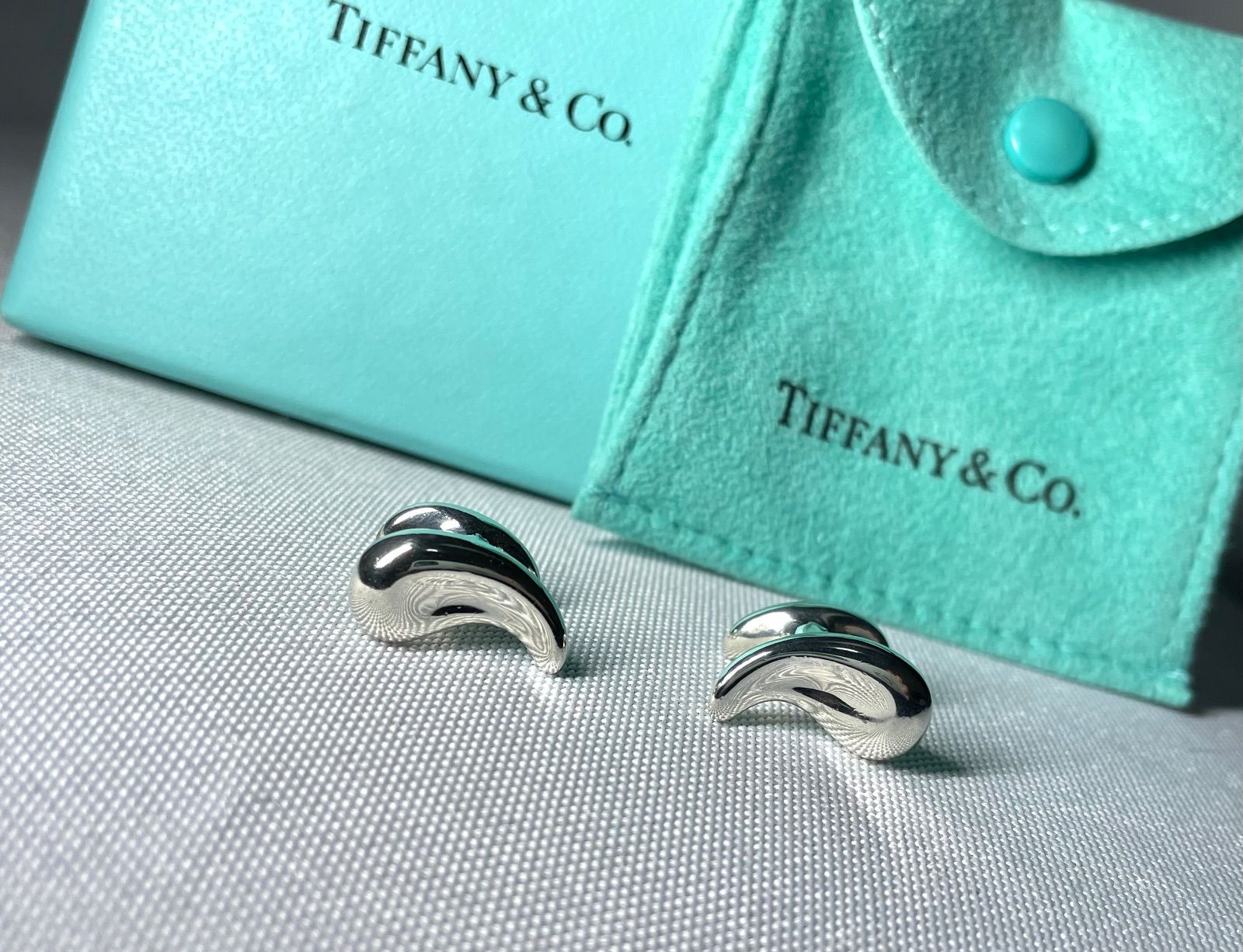 美品 希少 TIFFANY ティファニー エルサペレッティ ティアドロップ