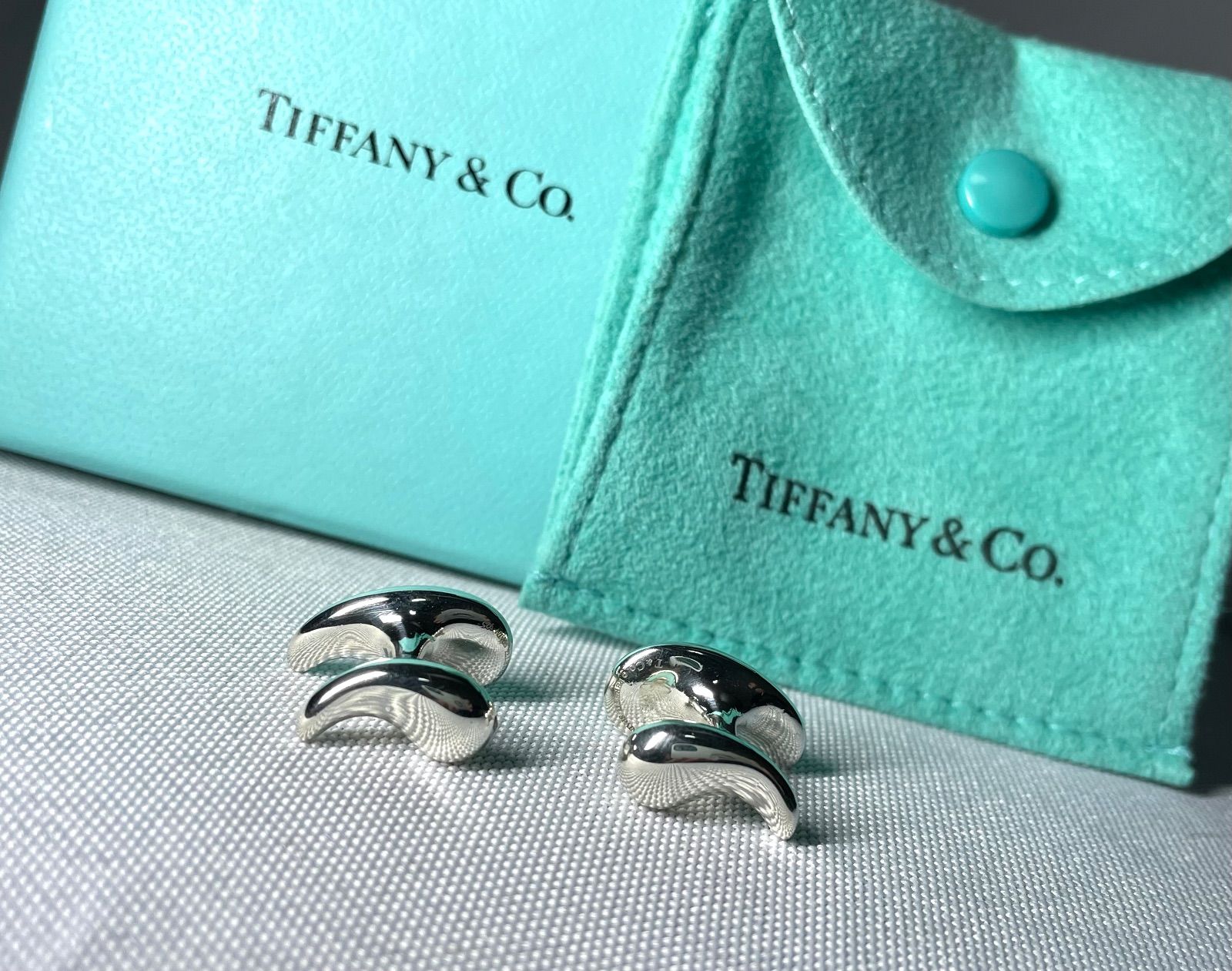 美品 希少 TIFFANY ティファニー エルサペレッティ ティアドロップ