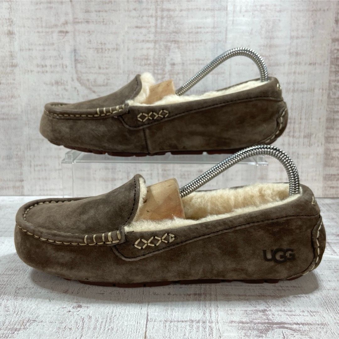 UGG アグ Ansley アンスレー モカシン スリッポン スエード ブラウン