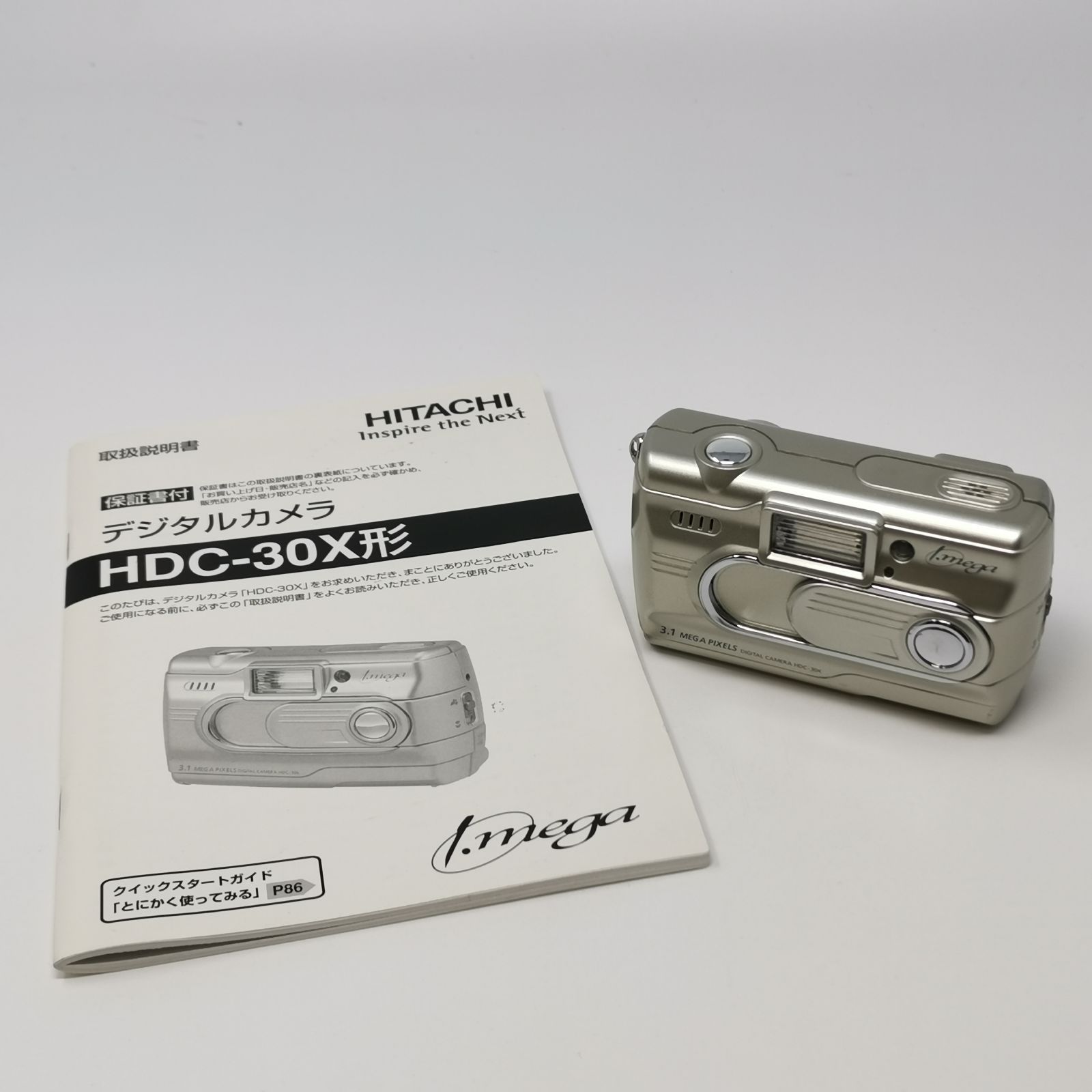 HITACHI i.mega HDC-30X デジタルカメラ ジャンク 管理番号KKVUKO4123