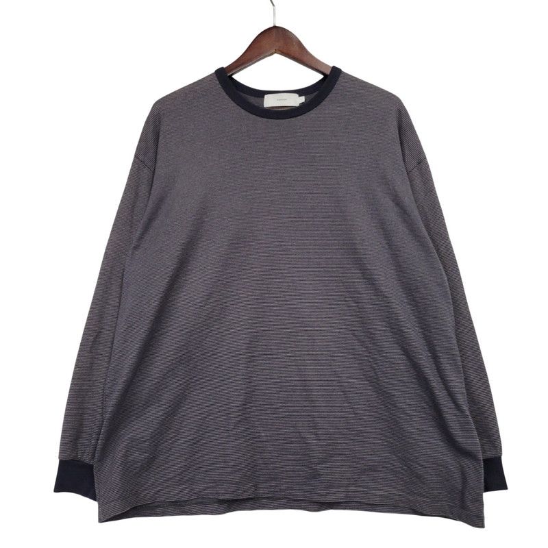 品 グラフペーパー NARROW BORDER L|S TEE GU 241-70117 B ナロー ボーダー ロングスリーブ Tシャツ 長袖 トップス 140-260108-as-07-izu
