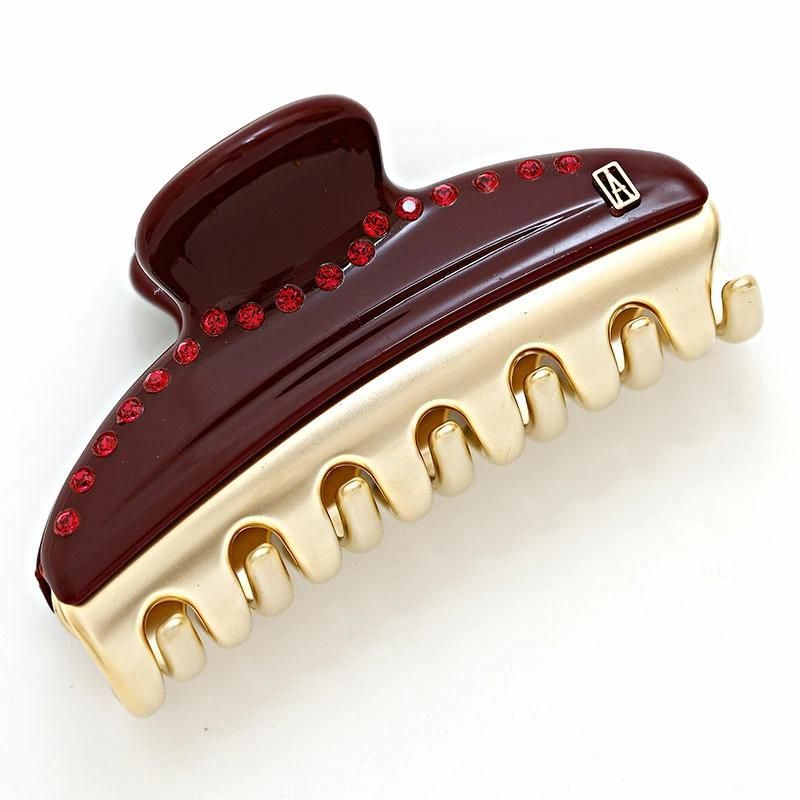 DE PARIS ICCM-15571-03 B 2-BORDEAUX ヘアクリップボルドー Mサイズ 並行輸入品