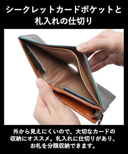 L字ファスナー ダークネイビー