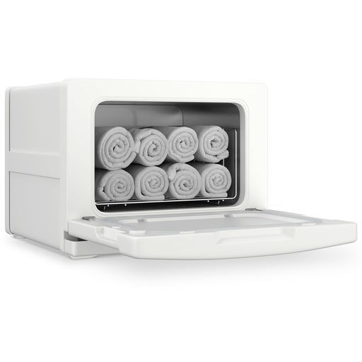 タオルウォーマータオルスチーマー8 Lタオル蒸し器おしぼり蒸し器ホットボックス前開きタオルおしぼり蒸しタオル業務用小型ホワイト