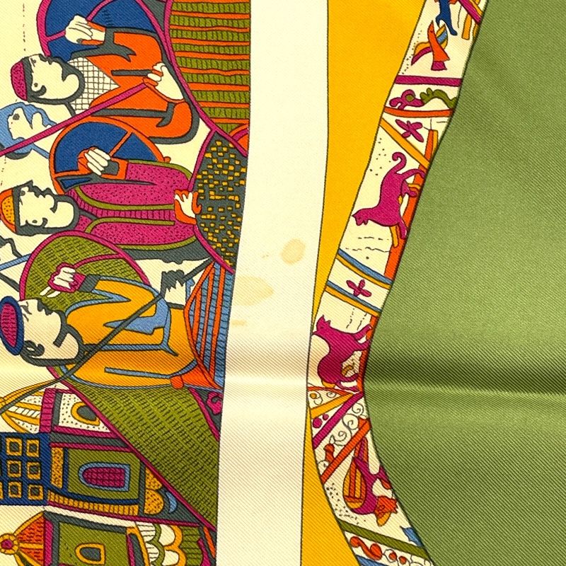 エルメス HERMES カレ90 A LA GLOIRE DE GVILLAVME シルク レディース