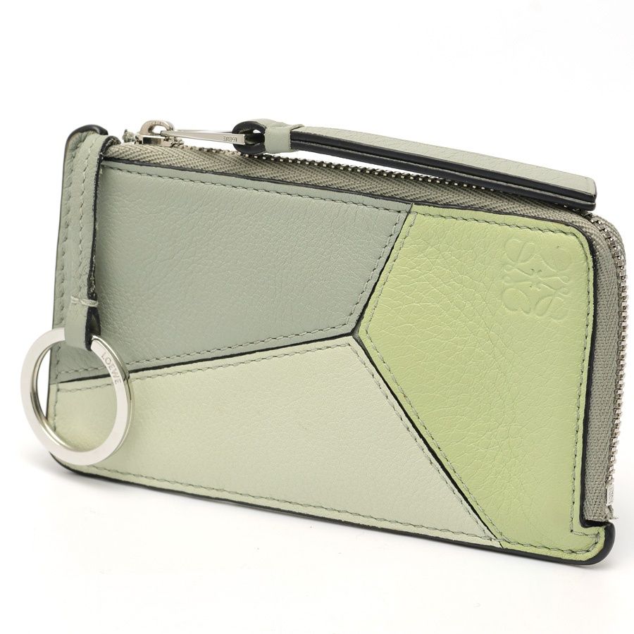 ロエベ | LOEWE パズル コイン カードホルダー カードケース レザー アッシュグレー 商品番号 S-159657