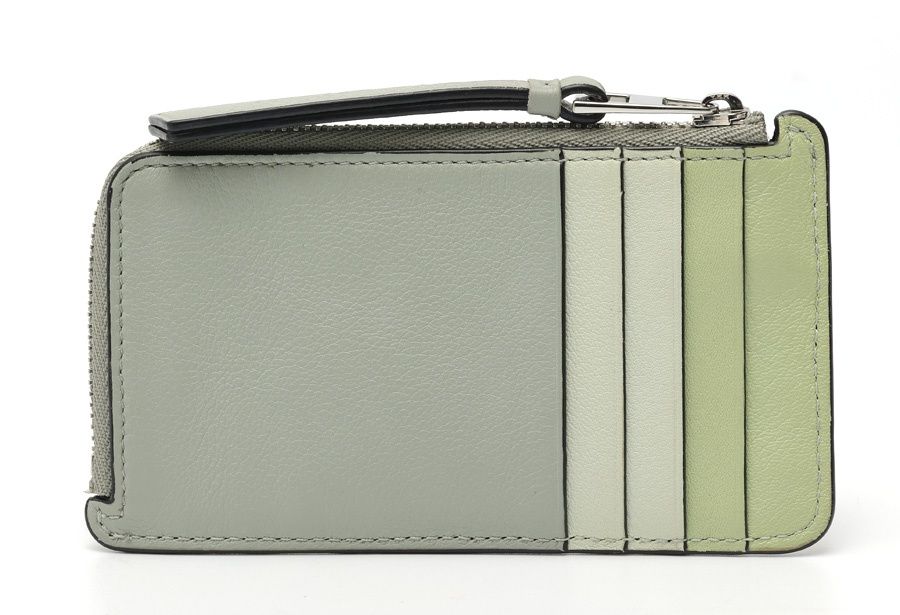 ロエベ | LOEWE パズル コイン カードホルダー カードケース レザー アッシュグレー 商品番号 S-159657