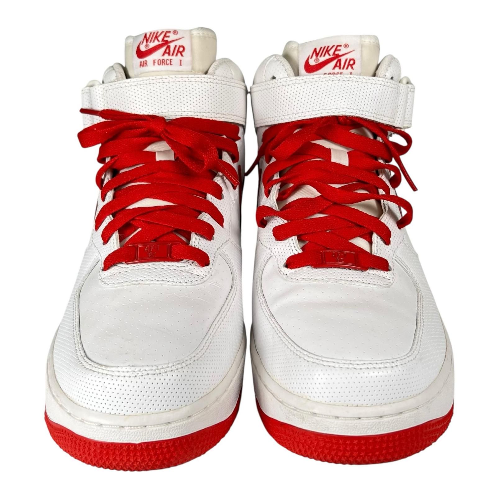 NIKE ナイキ Air Force 1 Mid 7 ブランドロゴ スニーカー レザー 