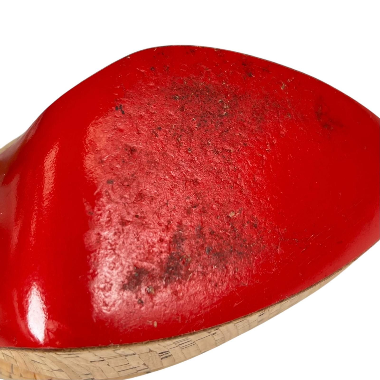 Christian Louboutin クリスチャンルブタン パンプス 合成繊維 