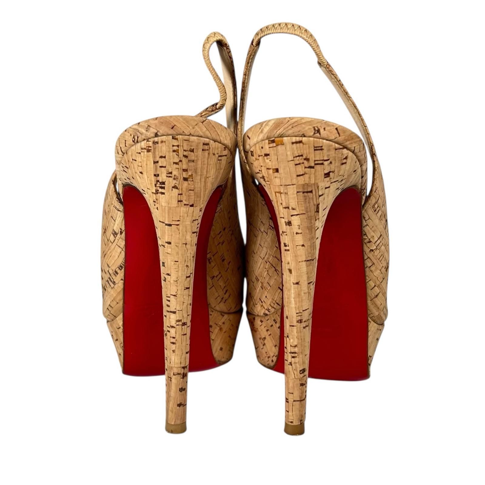 Christian Louboutin クリスチャンルブタン パンプス 合成繊維 