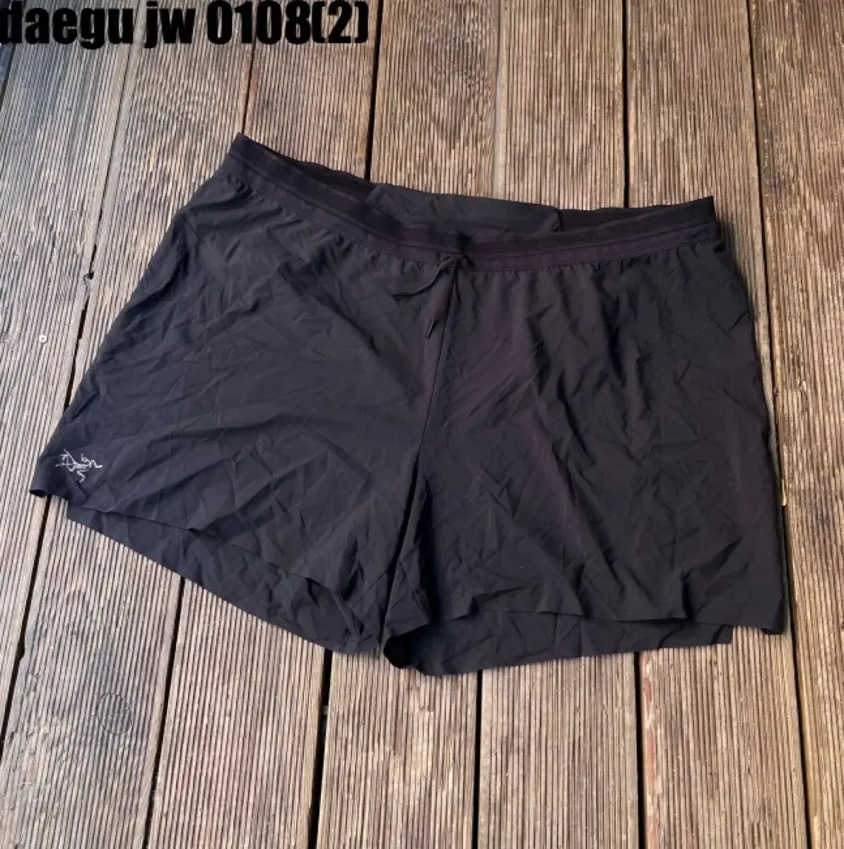 ARC TERYX アークテリクス ブラック ハーフパンツ XXL