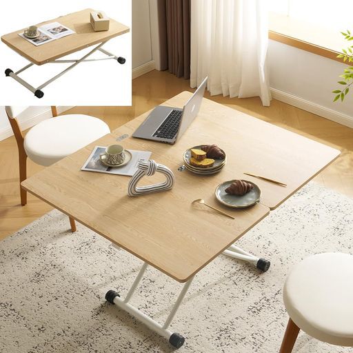 美品 OSJ オーエスジェイ 昇降センターテーブル　収納付き　幅100cm Amazon.co.jp: オーエスジェイ(OSJ) ローテーブル 昇降センター