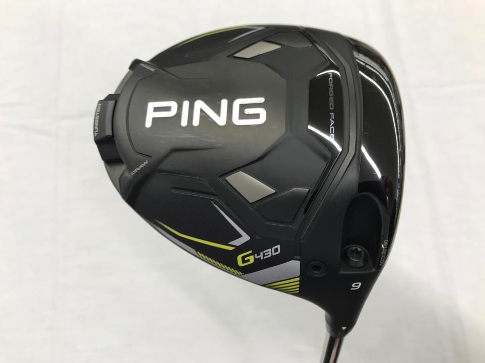 ピン G430 LST 9度 TOUR 2.0 CHROME 65 Sフレックス ドライバー 中古