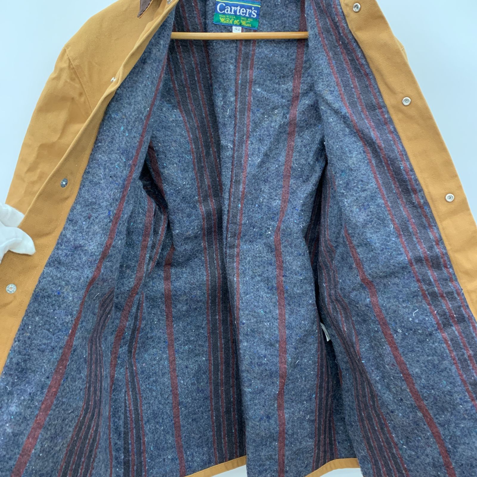 Carter's カーターズ カバーオール サイズ42 ブラウン系 75232 USA製