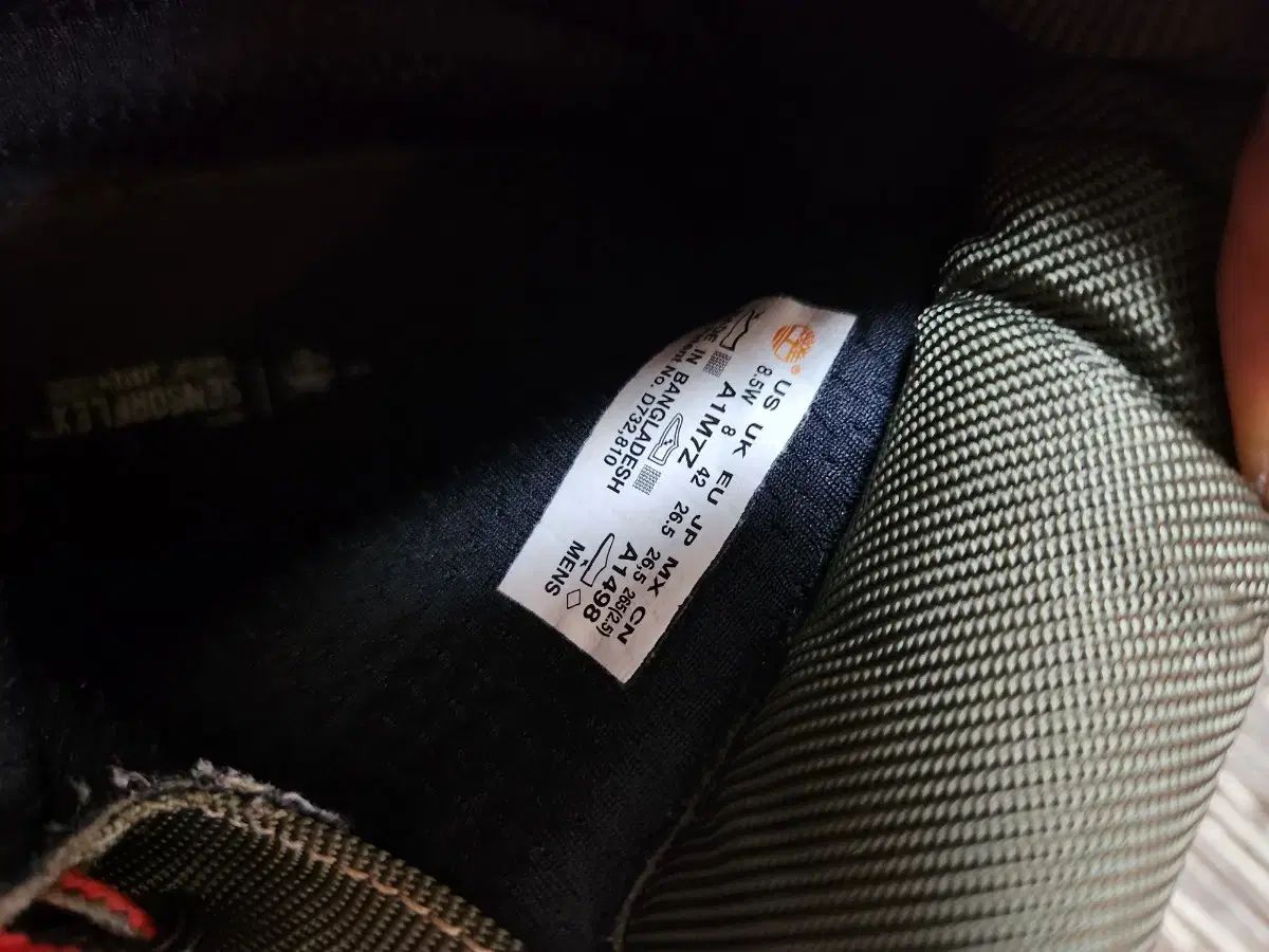 キャンバス ブーツ