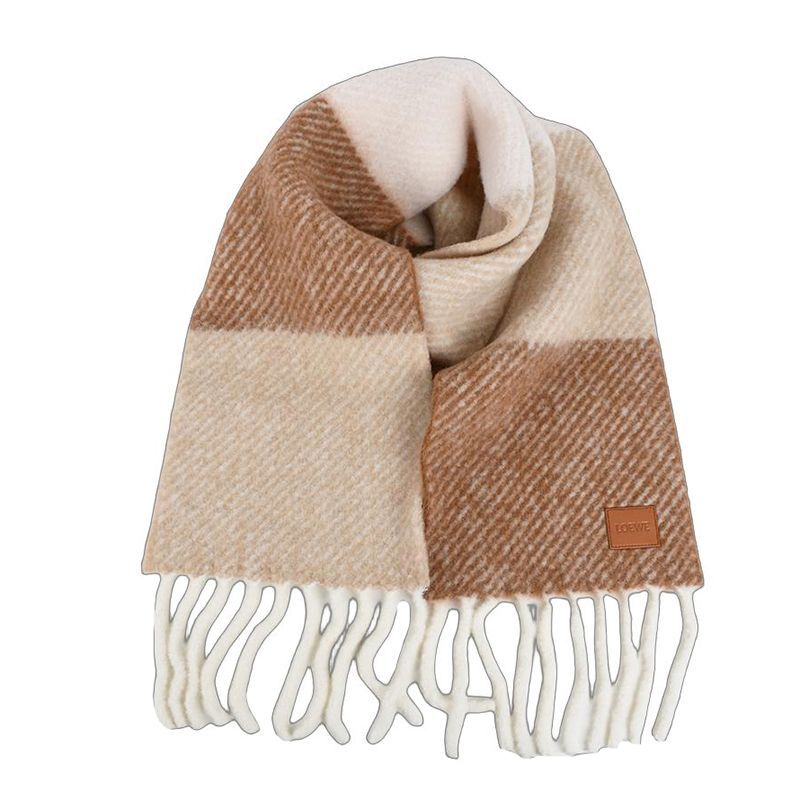 LOEWE ロエベ ウールアルパカマフラー 0040 イタリア