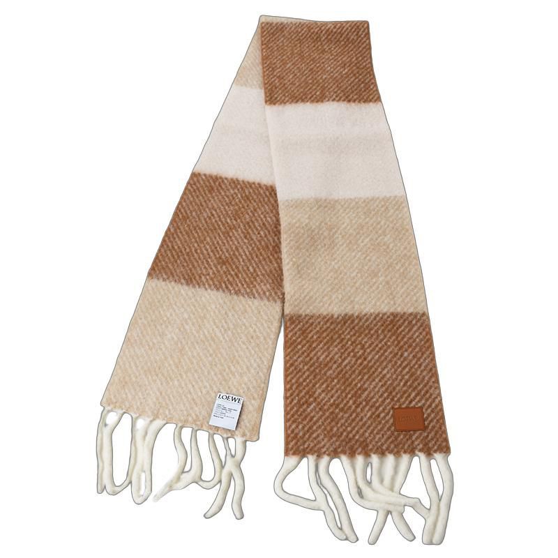 LOEWE ロエベ ウールアルパカマフラー 0040 イタリア