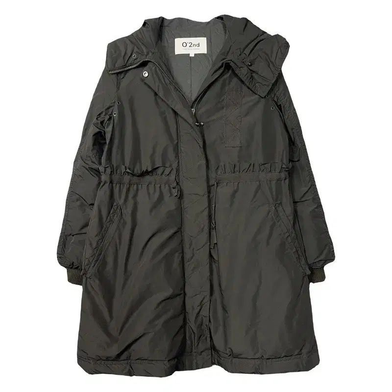 O 2 nd グースダウン カーキ コート ダウン 82-94-155 44