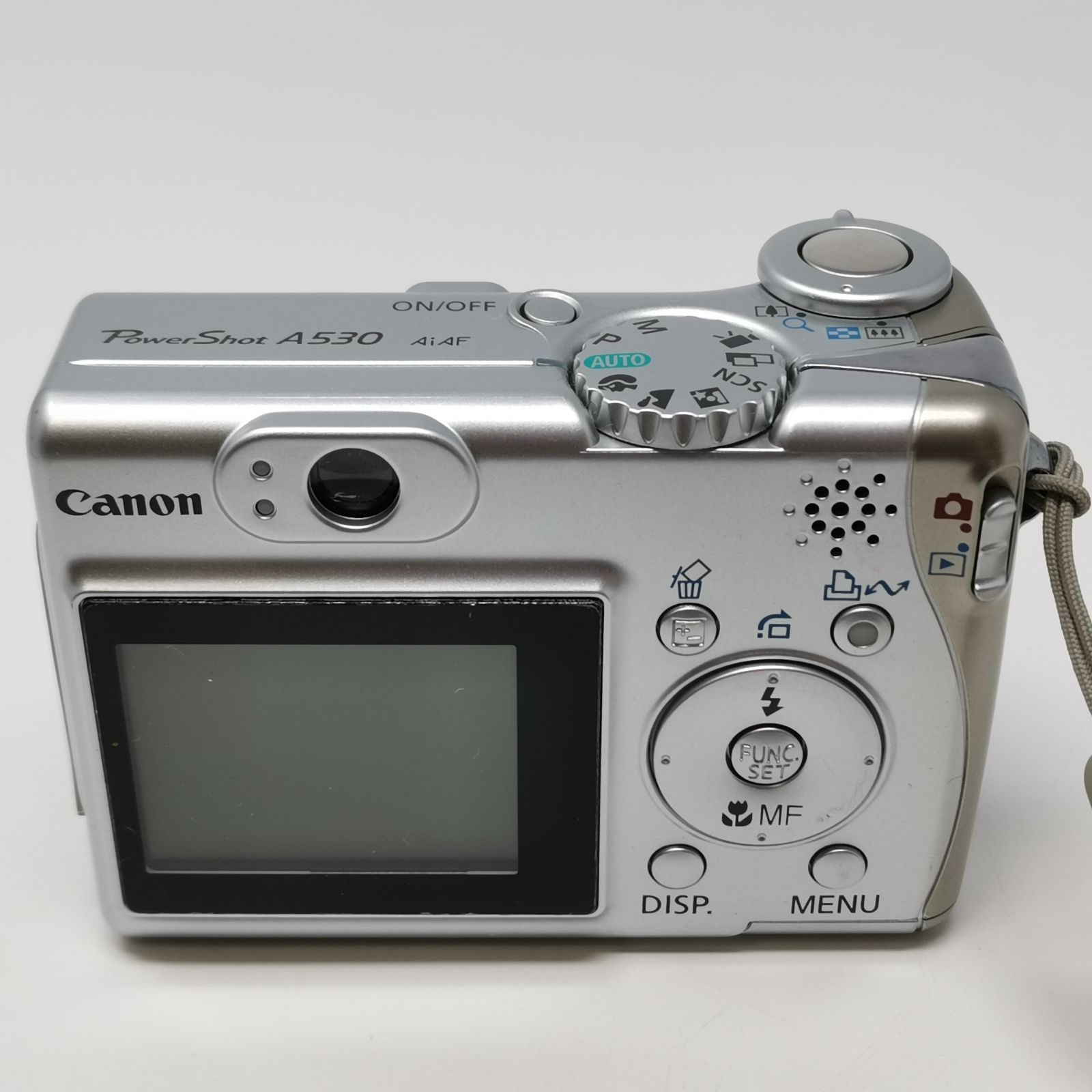 キャノン Power Shot A530 シルバー デジカメ 動作確認済み デジタル