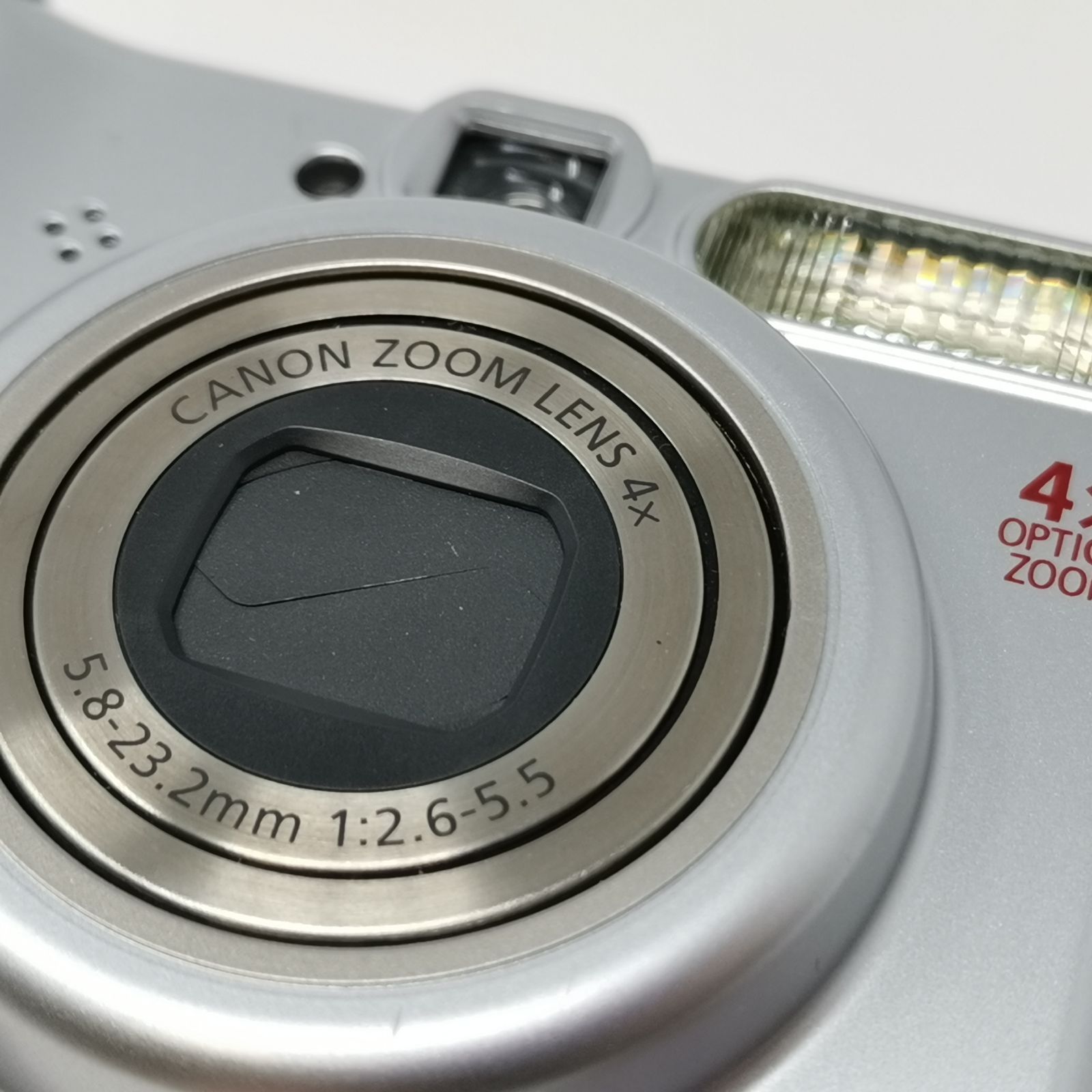 キャノン Power Shot A530 シルバー デジカメ 動作確認済み デジタル