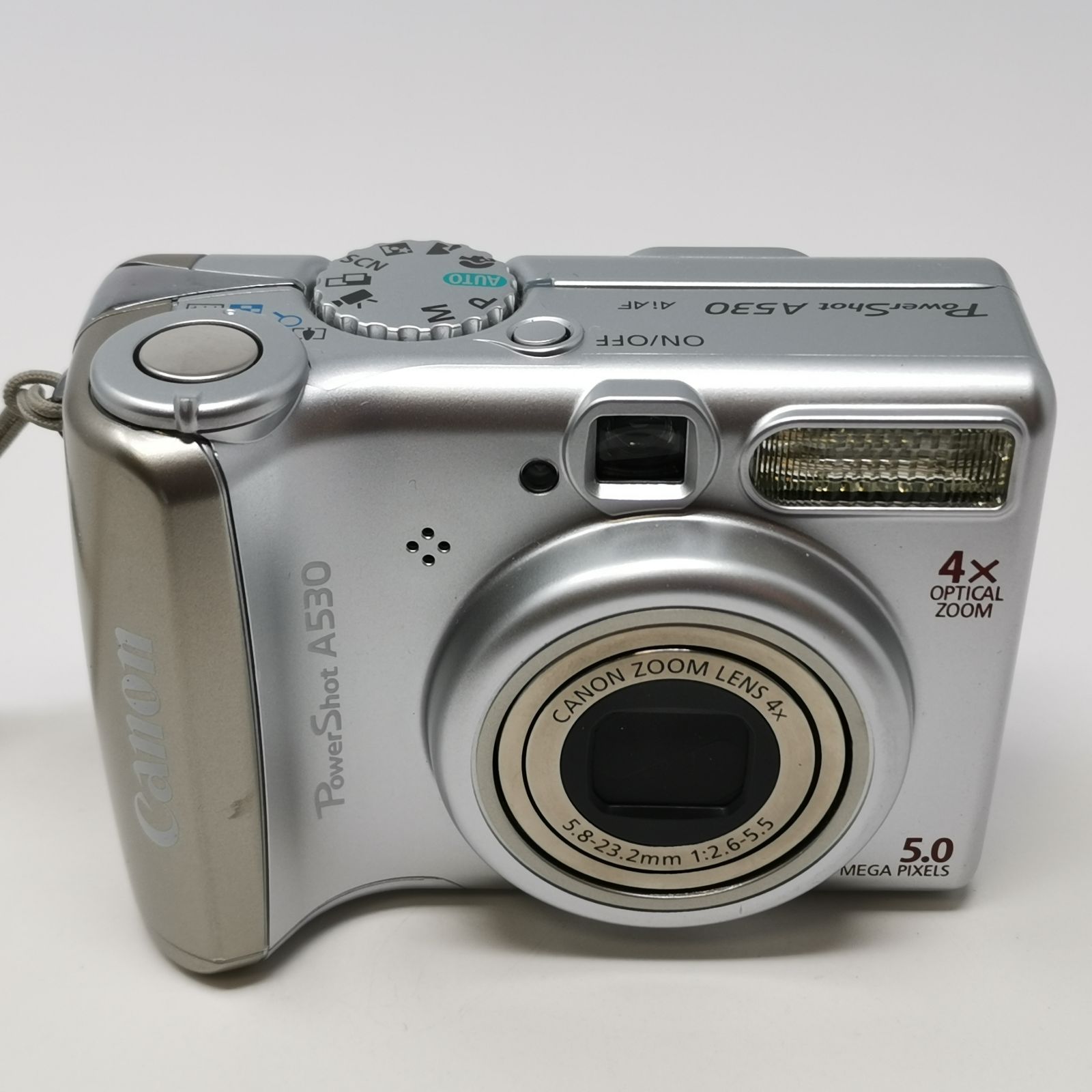 キャノン Power Shot A530 シルバー デジカメ 動作確認済み デジタル