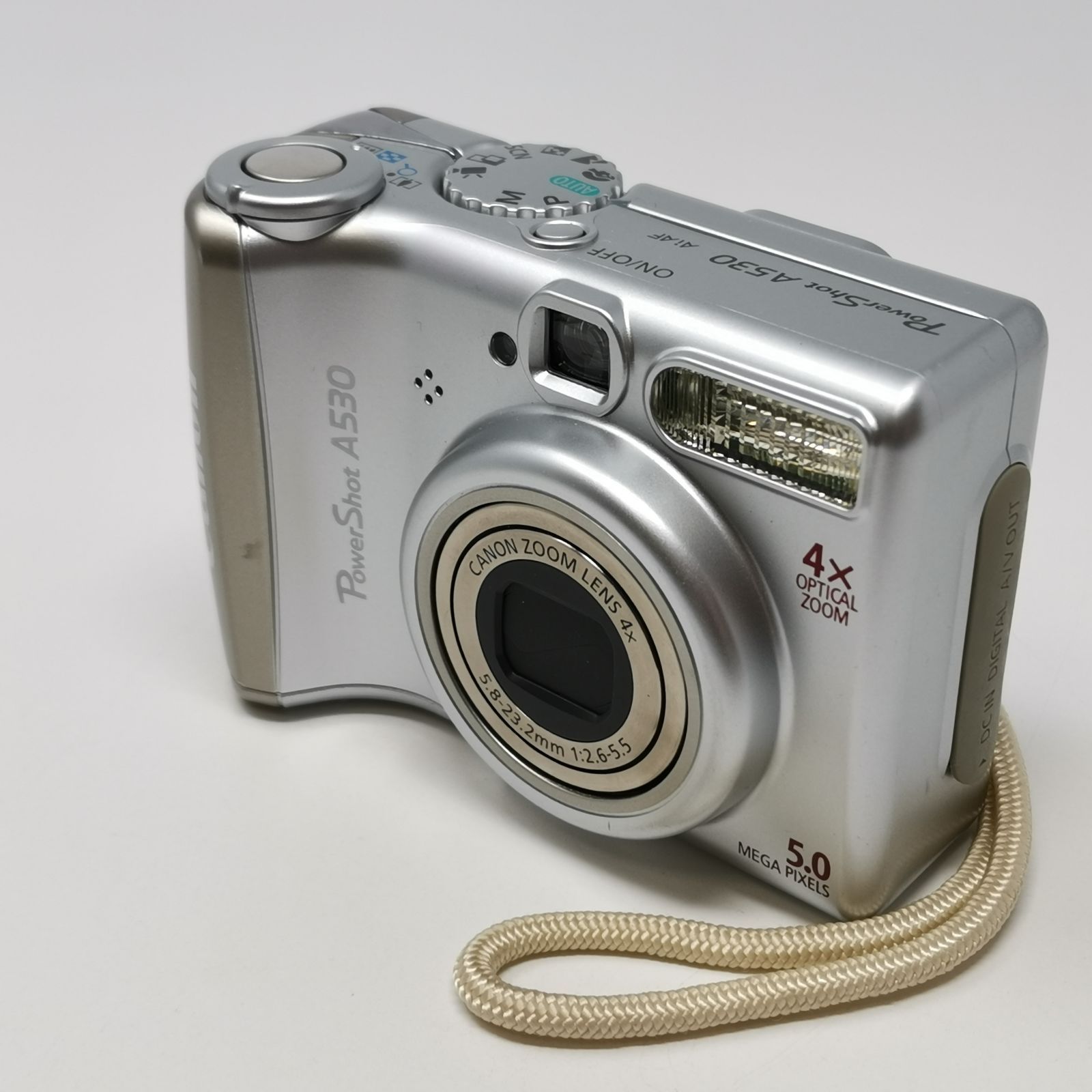 キャノン Power Shot A530 シルバー デジカメ 動作確認済み デジタル