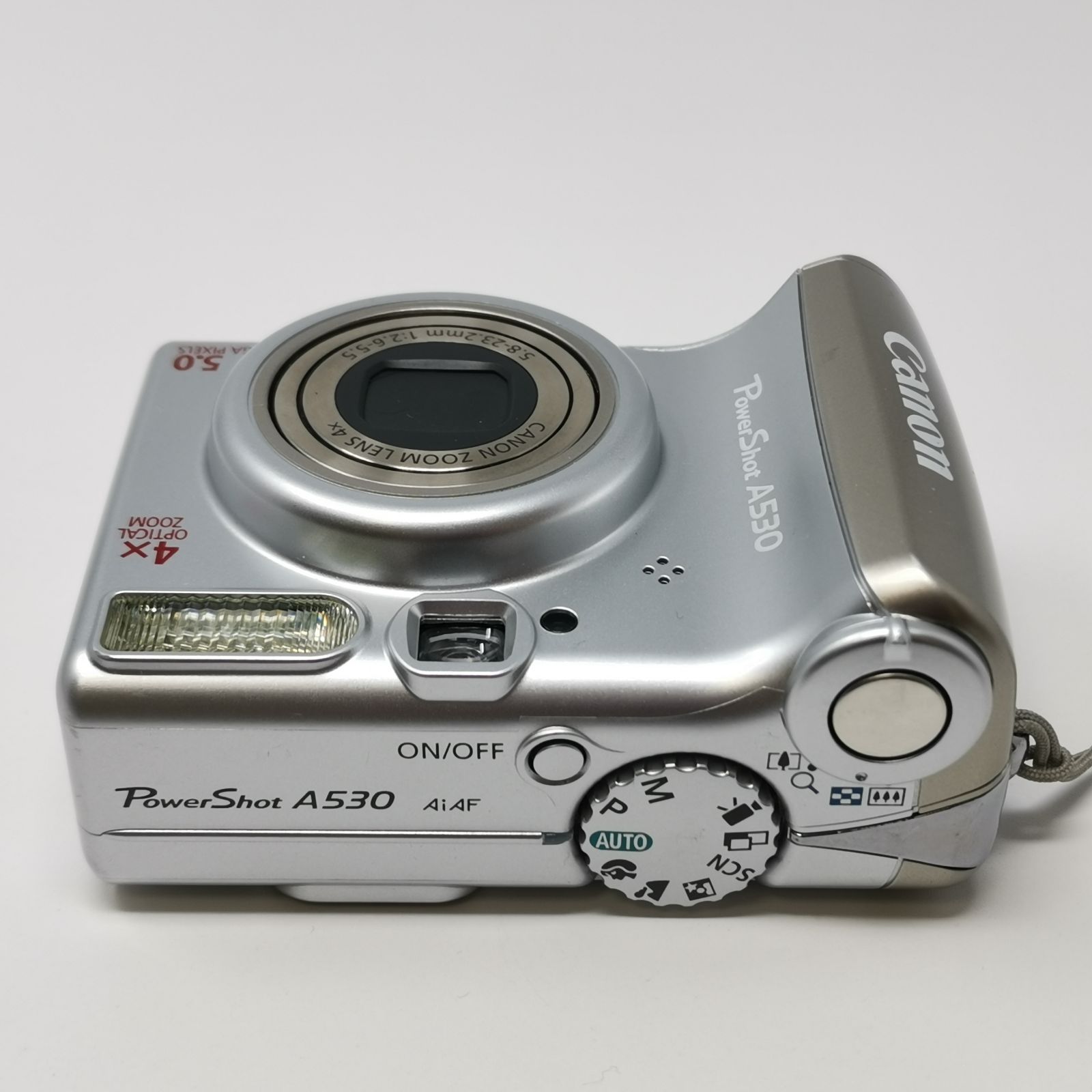 キャノン Power Shot A530 シルバー デジカメ 動作確認済み デジタル