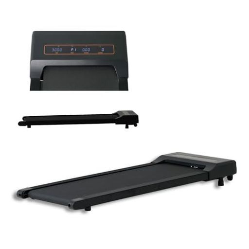 アルインコ ALINCO ウォーキングマシン家庭用超薄型低床設計省スペース収納ハンドルなし静音プログラム機能最大時速6 kmリモコンキャスター組立不要コンパクト電動ルームランナーランニ…