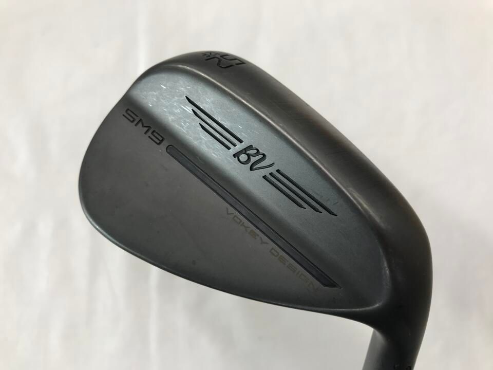 【中古ゴルフクラブ】タイトリスト　Vokey　Vokey SM9 JET BLACK ウェッジ Dynamic Gold　シャフト：Dynamic Gold タイトリスト VOKEY SM9 JET BLACK PREMIUM 52度 ﾀﾞｲﾅﾐｯｸｺﾞｰﾙﾄﾞ ｵﾆｷｽ