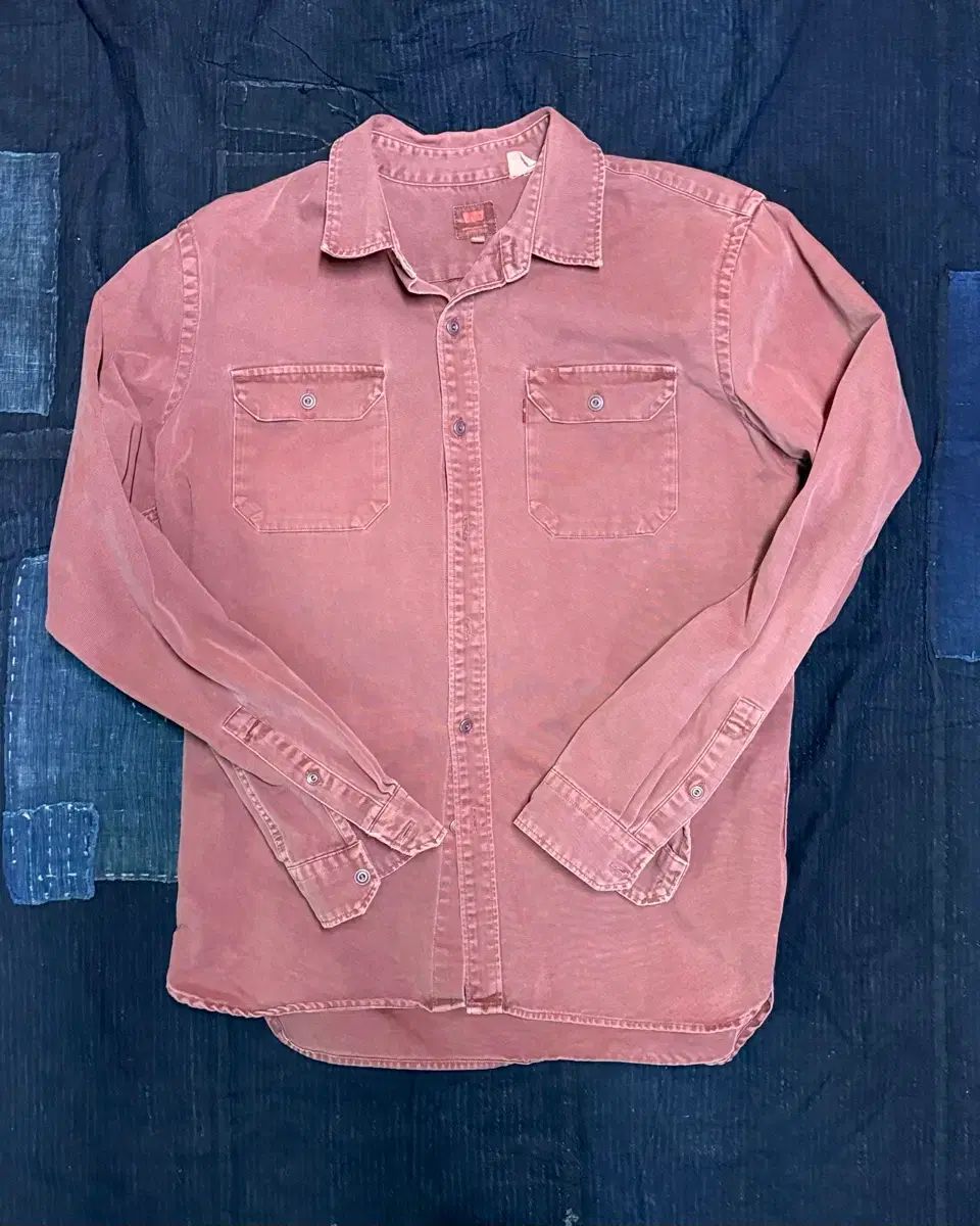 リーバイス ガーメントダイング コットン シャツ L