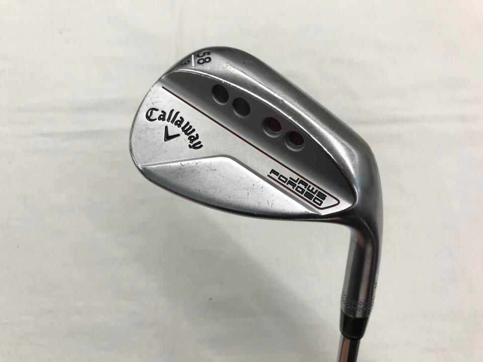 キャロウェイ JAWS FORGED 2025 クロム 58度 ダイナミックゴールド バーガンディ S 200フレックス ウェッジ ゴルフドゥ NEXT