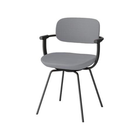 Sランク バーテブラ03 ブラック グレー 座面非回転 KG 845CD T1C5