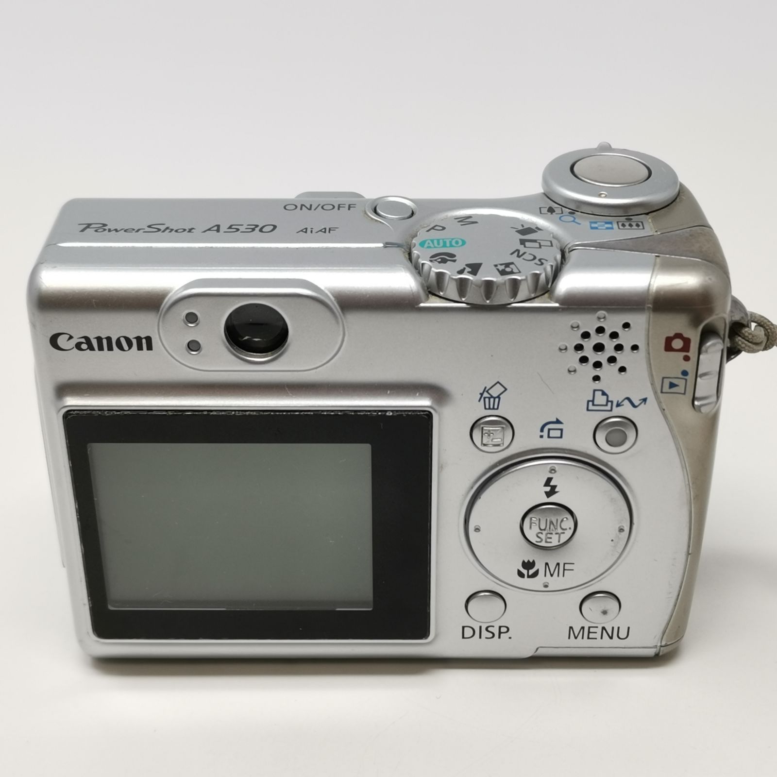 キャノン Power Shot A530 シルバー デジカメ 動作確認済み デジタル