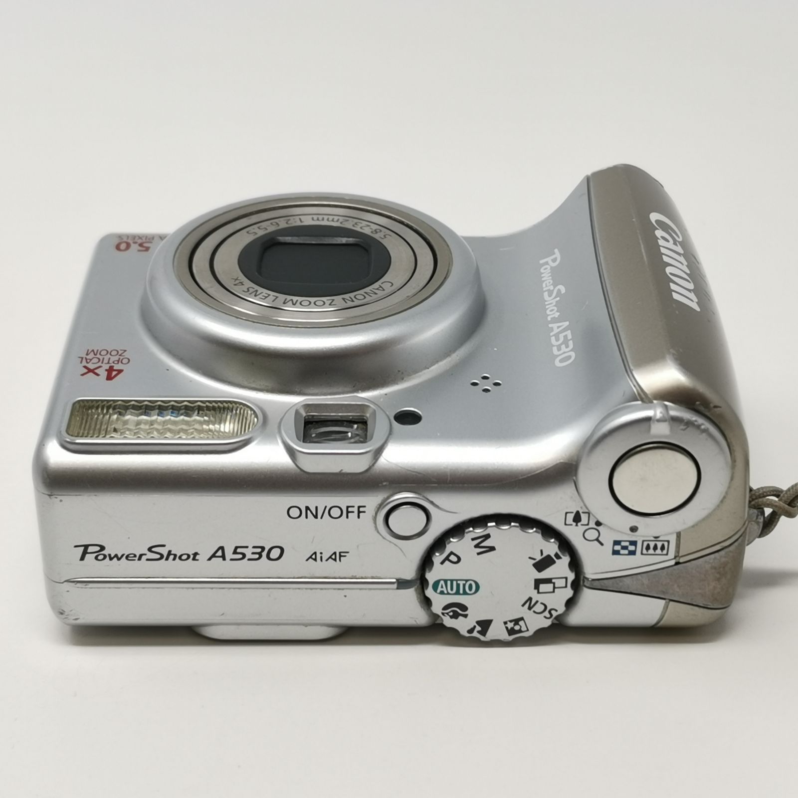 キャノン Power Shot A530 シルバー デジカメ 動作確認済み デジタル