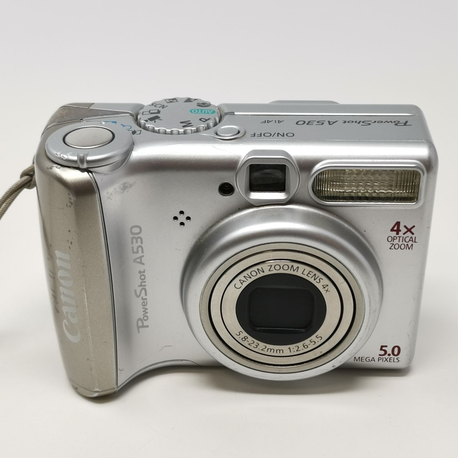 キャノン Power Shot A530 シルバー デジカメ 動作確認済み デジタル