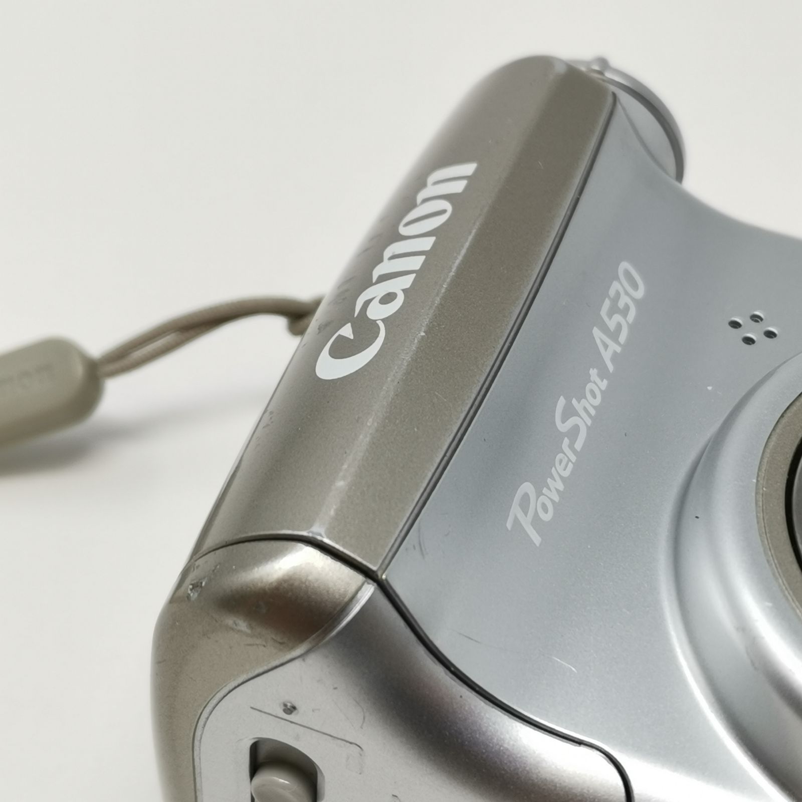 キャノン Power Shot A530 シルバー デジカメ 動作確認済み デジタル