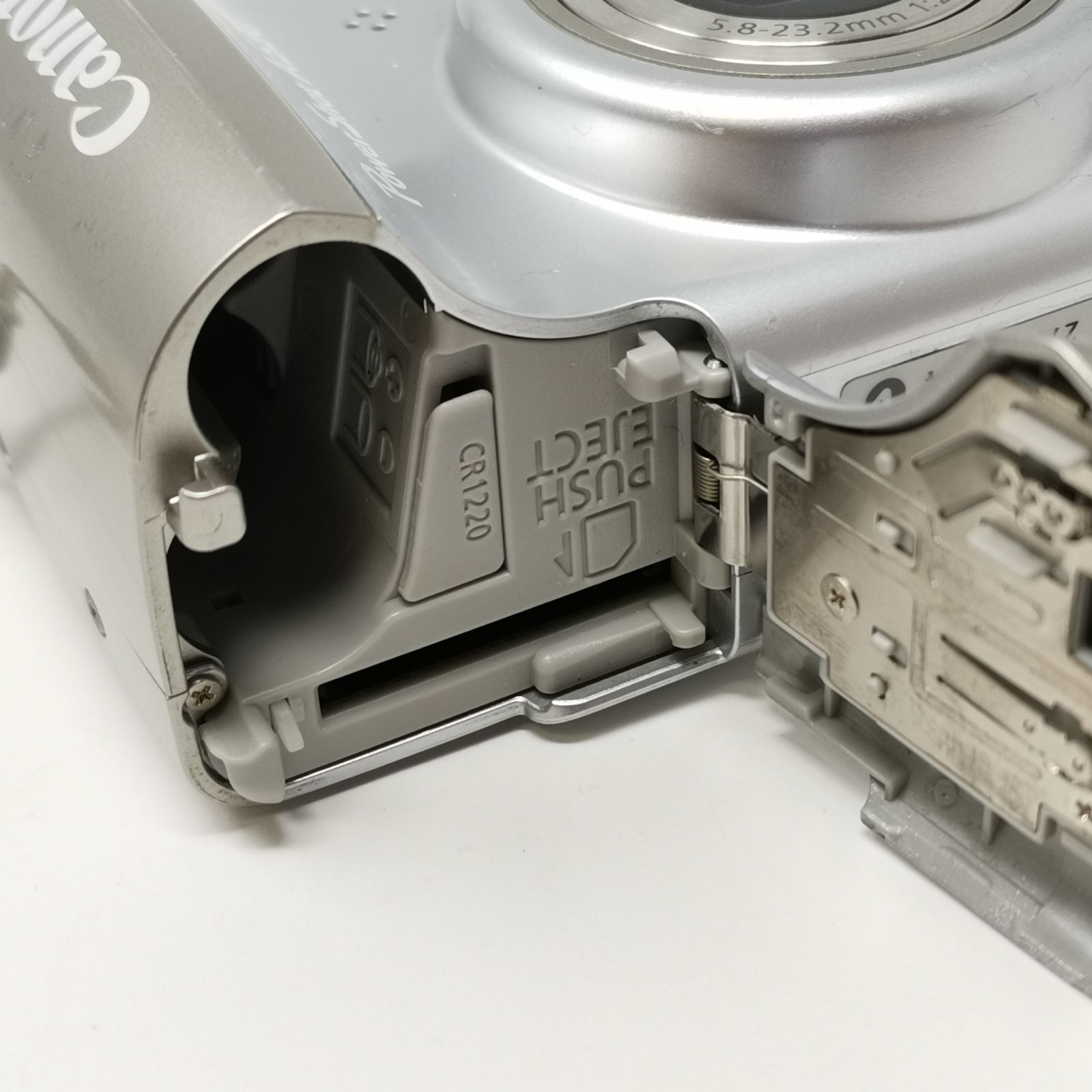 キャノン Power Shot A530 シルバー デジカメ 動作確認済み デジタル