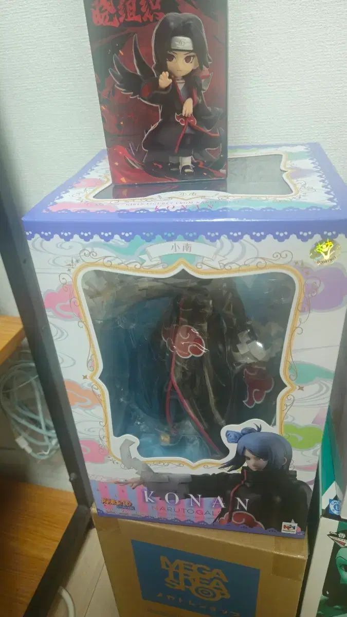 コナン メガハウス POP MART ポップマート 箱のみ開封